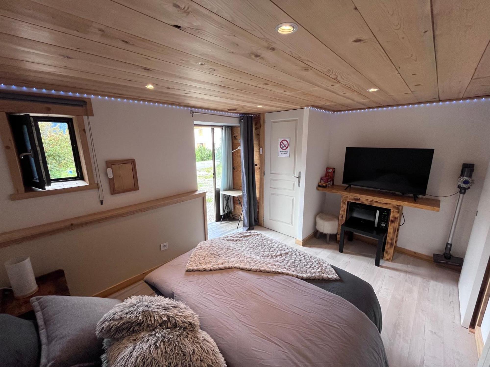 Chambre Individuelle Avec Salle D'Eau - Wc Et Parking La Plagne Exterior foto